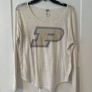 PURDUE - PINK Victoria's Secret Long Sleeve